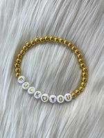 Gold Fill Fuck You Bracelet