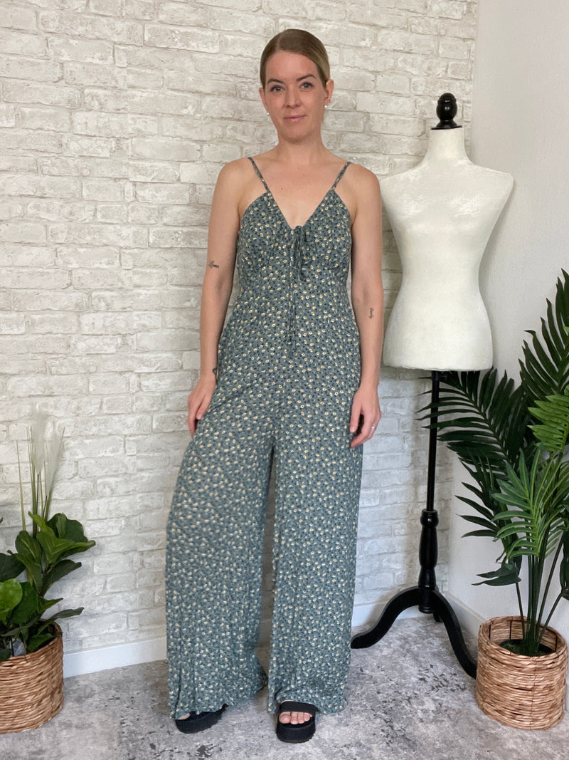 Viola Mini-Floral Jumpsuit