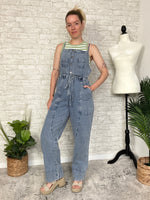 Demi Drawstring Denim Overall