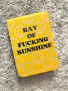 Ray Of Fucking Sunshine Notebook