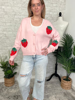 Berry Cardigan Pink