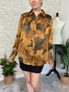 Rustic Petal Button Up