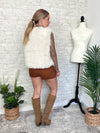 Rochelle Fuzzy Vest Cream