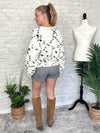 Speckled Knit Cream Cardigan