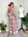 Rosie Ginger Print Bandeau Set