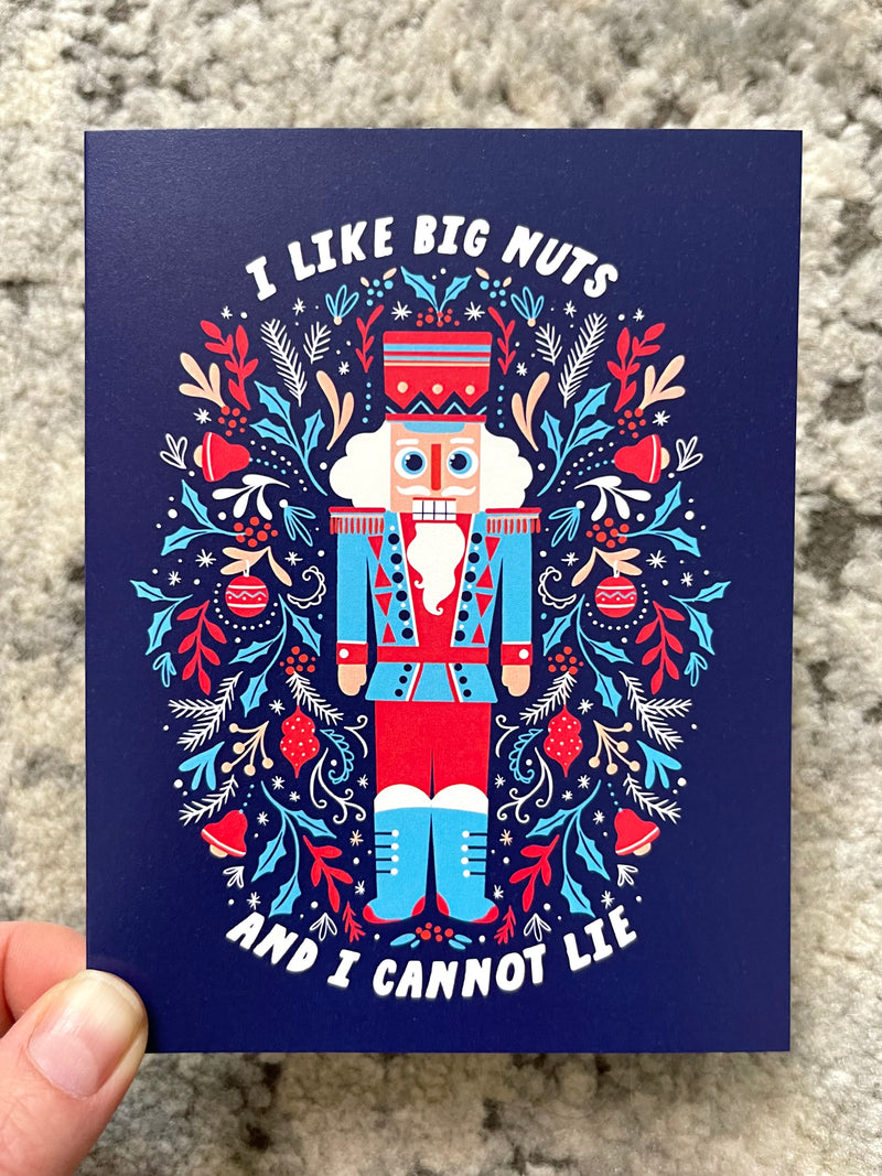 Big Nuts Christmas Card