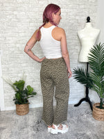 Vivienne Retro Cheetah Jeans Mocha