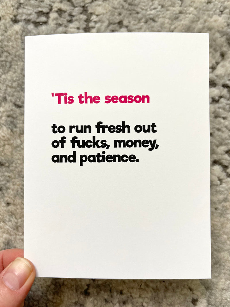 Tis The Season Christmas Card