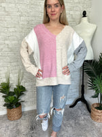 Cady Color Block Sweater