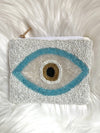 Evil Eye Seed Bead Bag