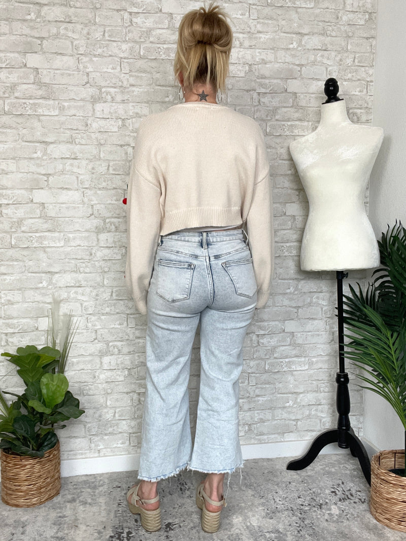 Cream Bauble Cherry Cardigan