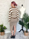 Devon Sweater Set - Cardigan Brown