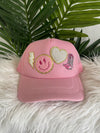 Western Sparkle Vibes Trucker Hat - Pink