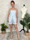 Rhonda Strapless Denim Top