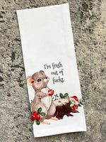 I'm Fresh Out Of Fucks Dishtowel