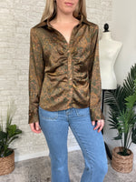 Eliza Victorian Garden Button Up