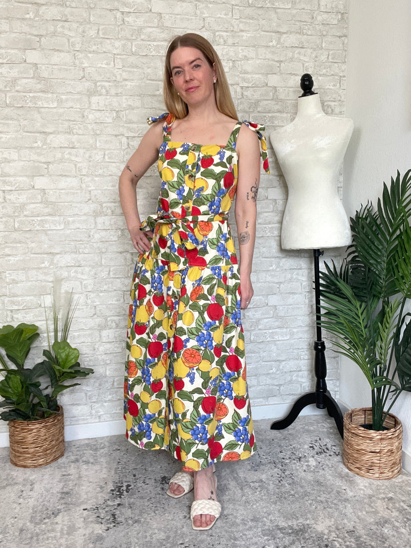 Fruit Print Spritz Dress