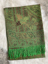 Shimmer Pashmina - Green