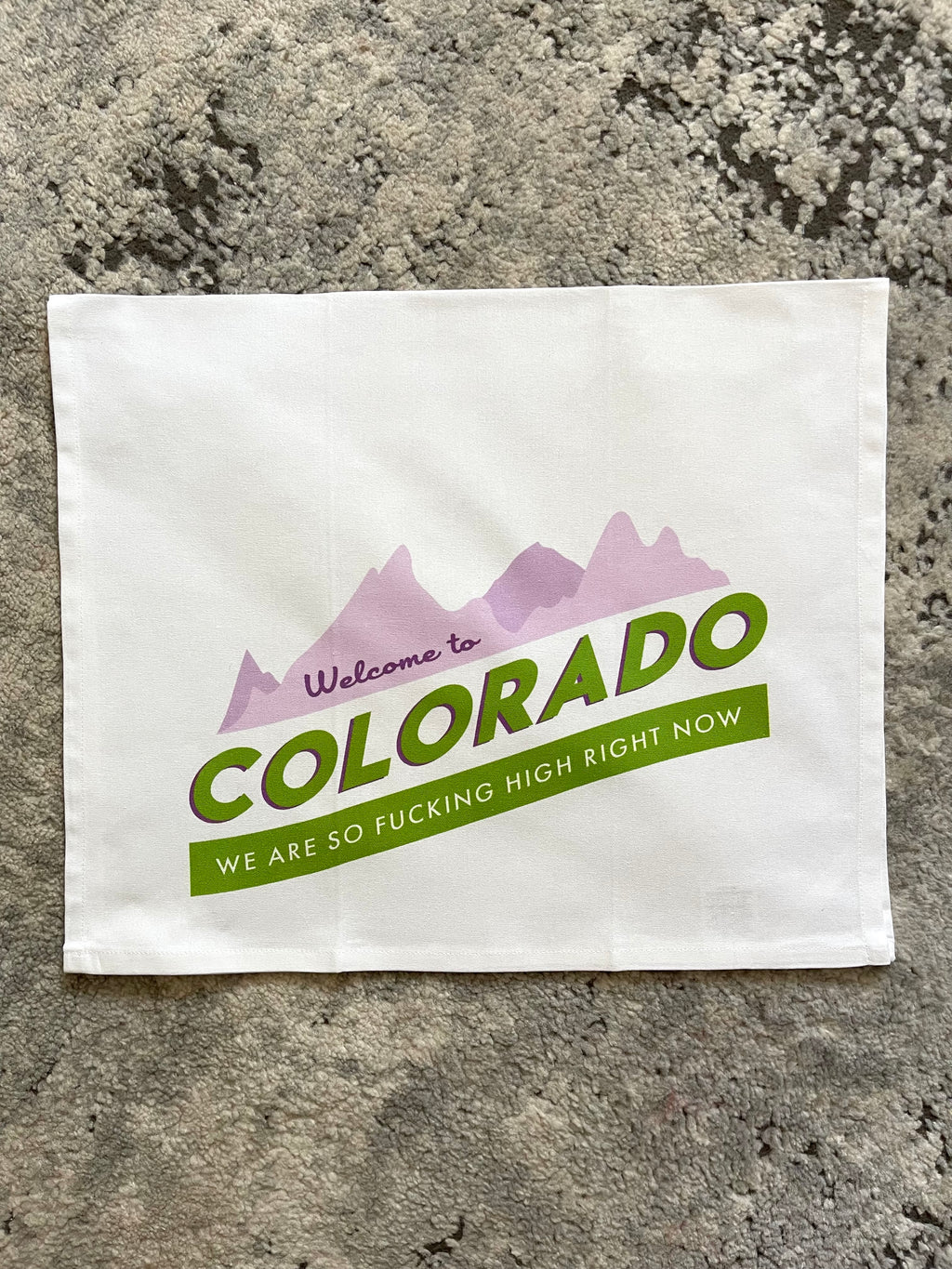 Colorado/So High Dishtowel