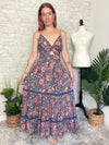 Mason Twist Maxi Blue/Ginger Floral Combo
