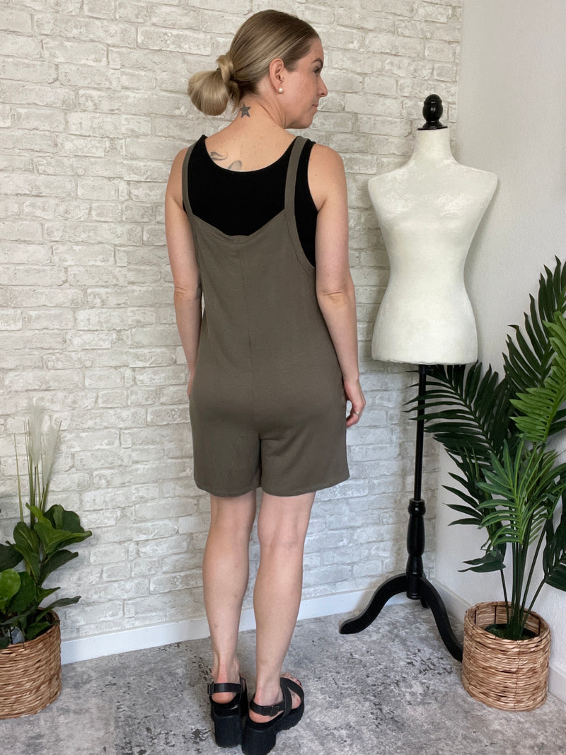 Polly Front Pocket Jumper Olive