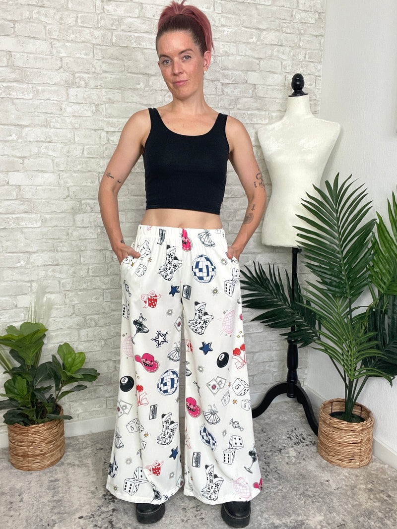Disco Cowgirl Satin Pants