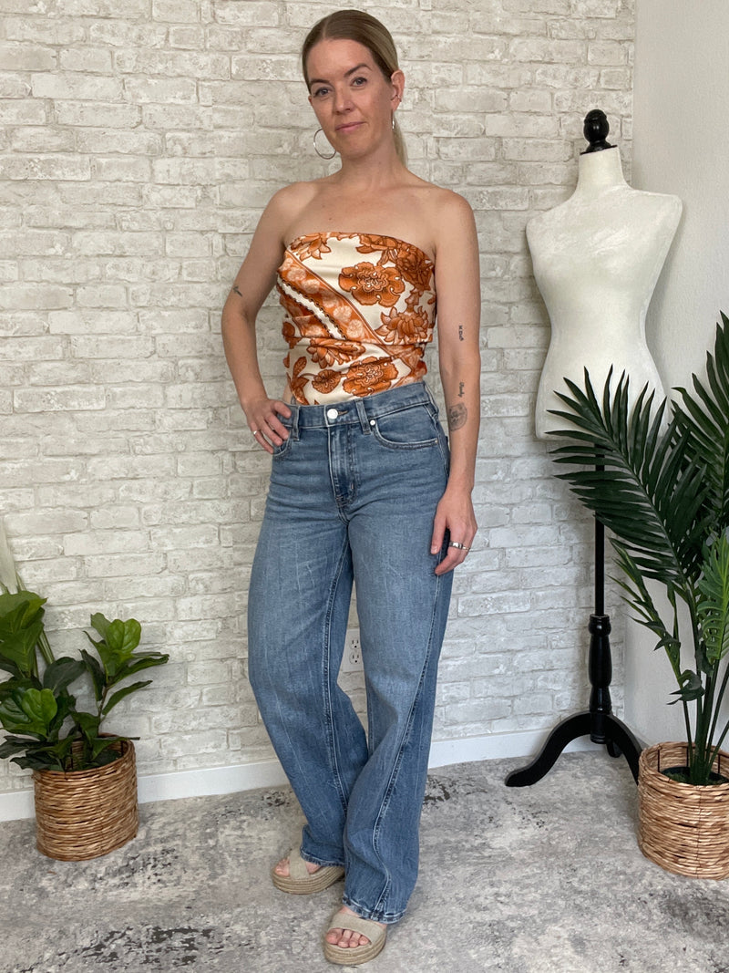 Ryder High Rise Baggy "S" Seam Denim