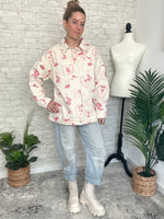 Lover Cream Denim Jacket