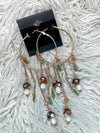 Dangling Mushroom Hoops