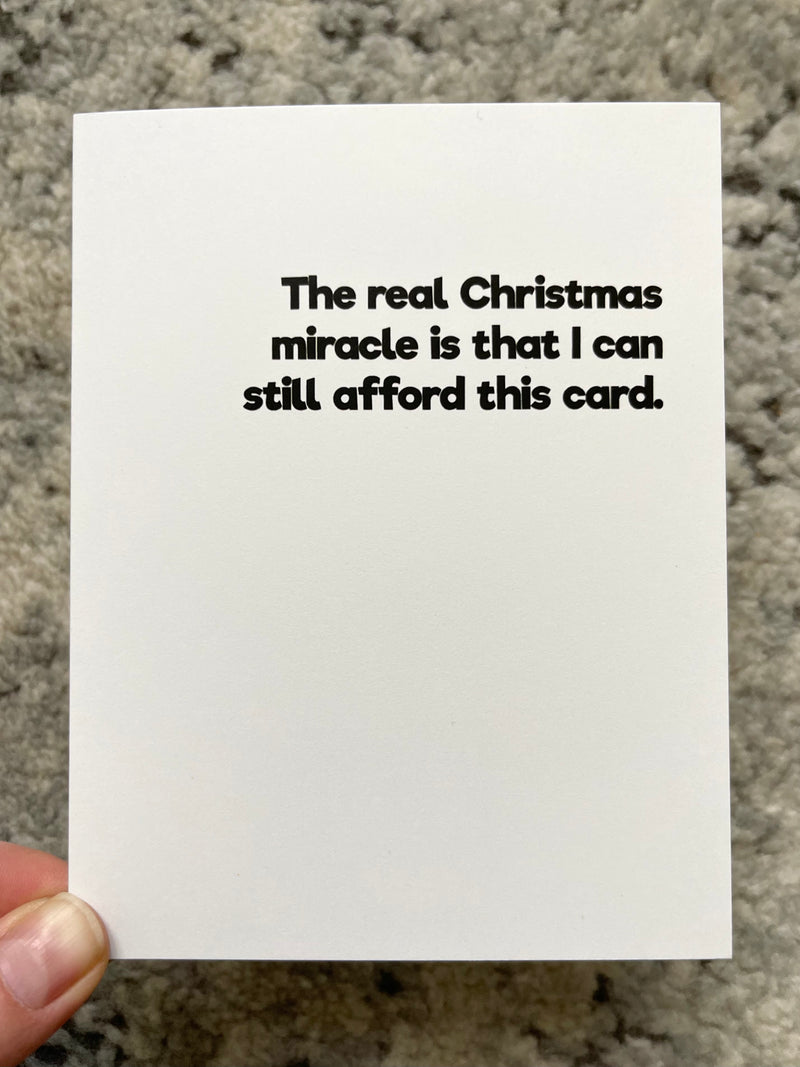 Christmas Miracle Card