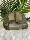 Take No Shit Trucker Hat - Olive Green