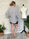 Montese Charcoal Grey Button Up