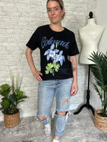 Colorado Columbine T-Shirt Black