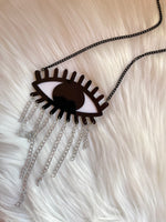 Giant Evil Eye Statement Necklace