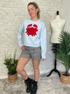 Pinchy Crab Sweater Blue