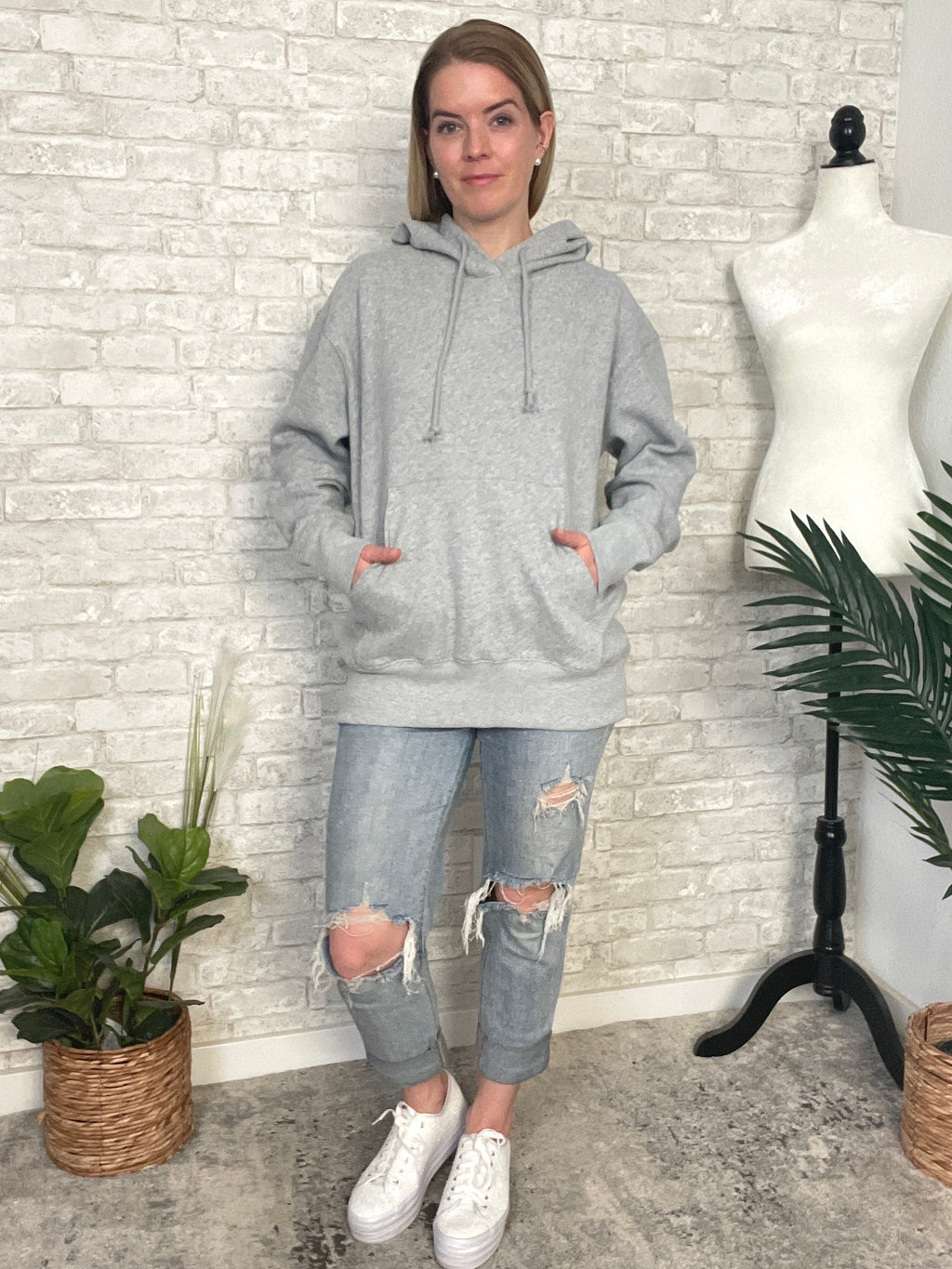 Penelope Sweatshirt Grey