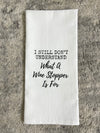 Wine Stopper Dish Towel