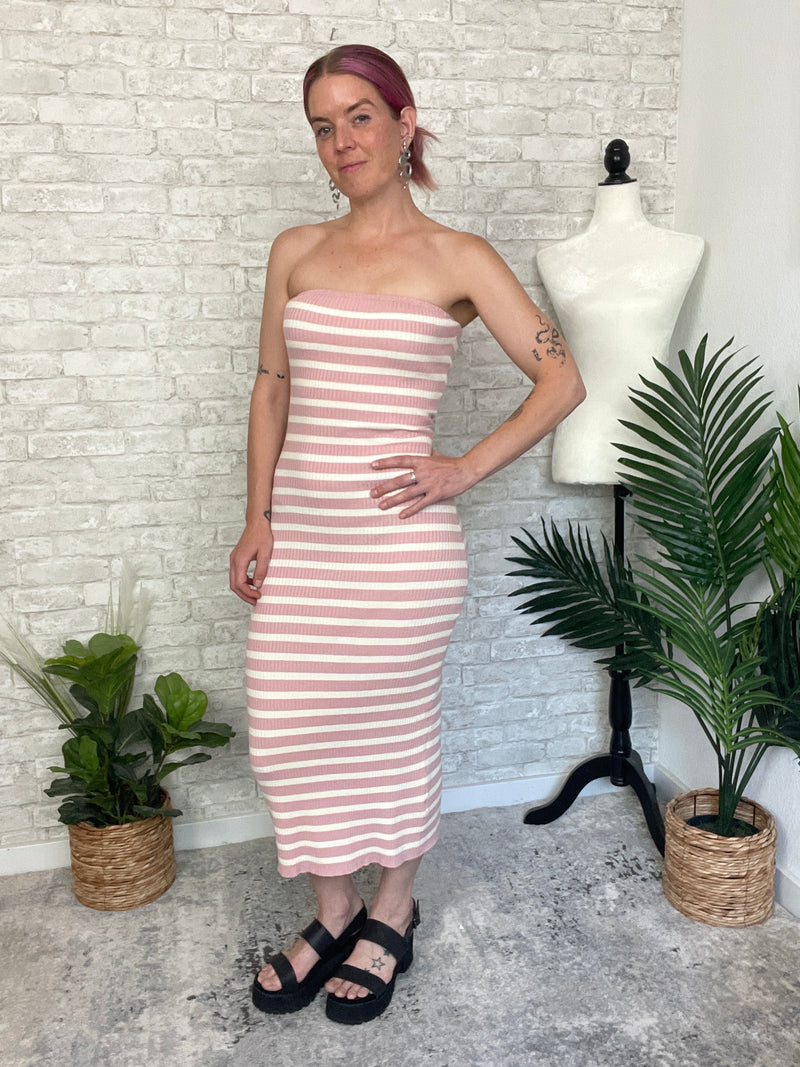 Devon Sweater Set - Dress Blush Pink