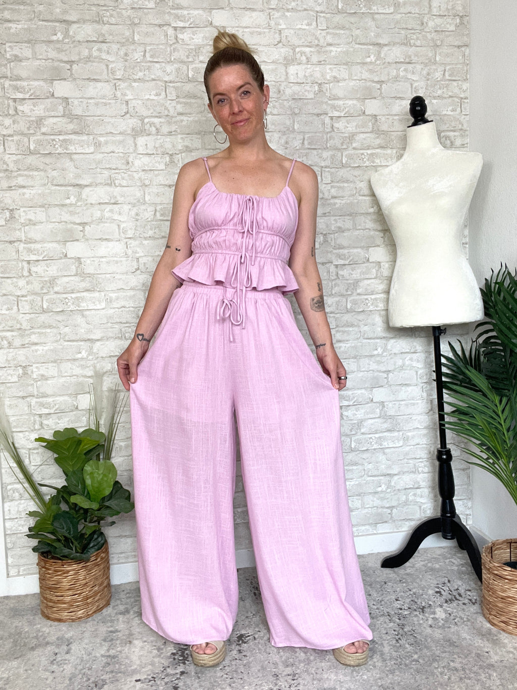 Farrah Lavender Set Pants