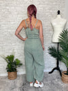 Sage Gauze Jumpsuit