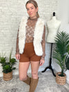 Rochelle Fuzzy Vest Cream