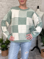 Sabrina Geo-Pattern Sweater