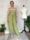 Quinn Pistachio Jumpsuit