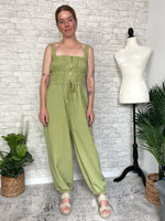 Quinn Pistachio Jumpsuit