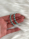 Turquoise Hoop Earrings