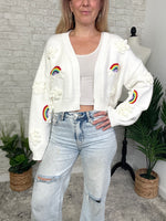 Over The Rainbow Cardigan White
