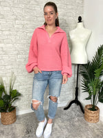 Langley Coral Sweater