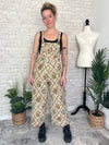 Floral Tapestry Overalls