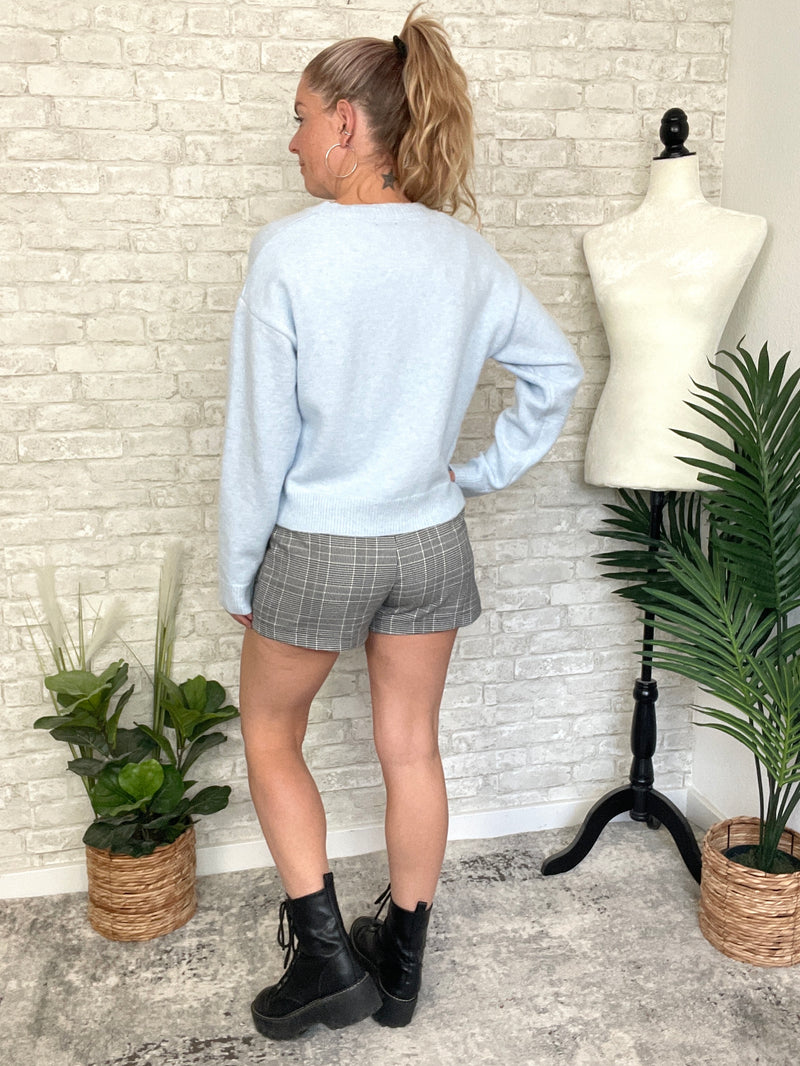 Deux Swan Sweater Blue