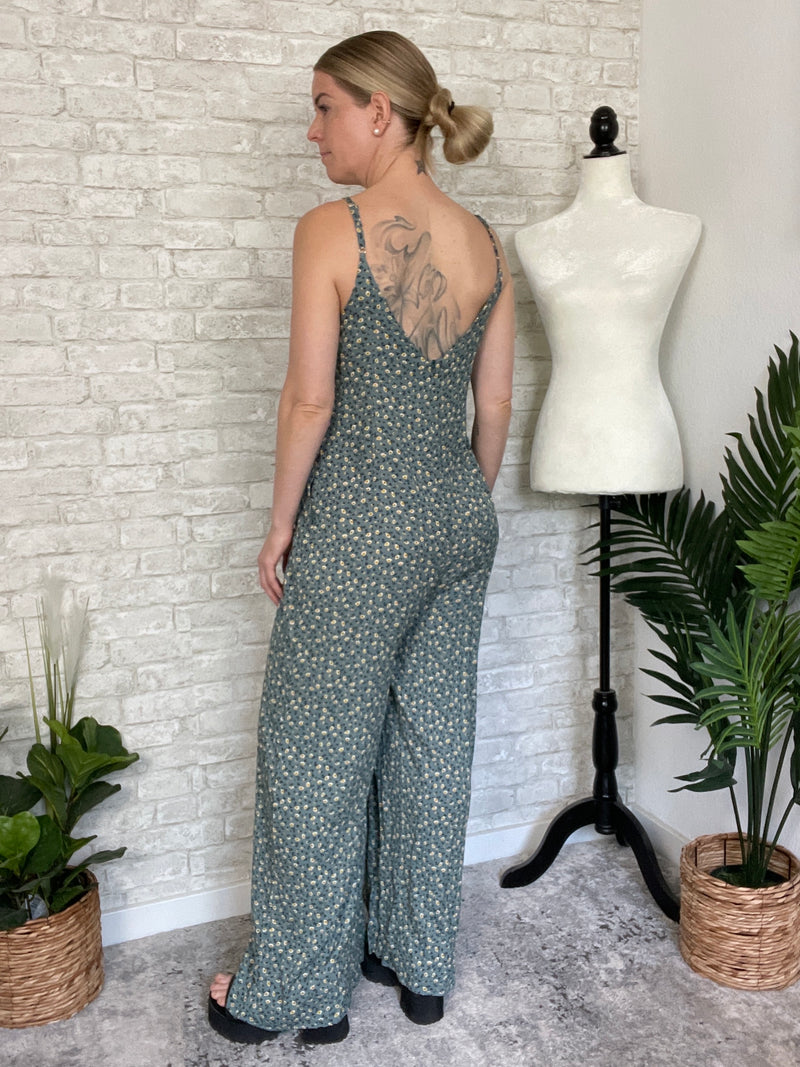 Viola Mini-Floral Jumpsuit